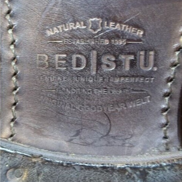 Bed Stu Chesire back lace mid calf boots. - Picture 5 of 8